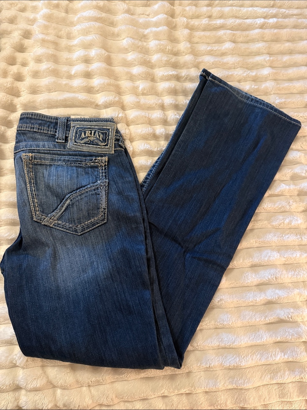 Ariat Women’s Dark Blue Bootcut Jeans